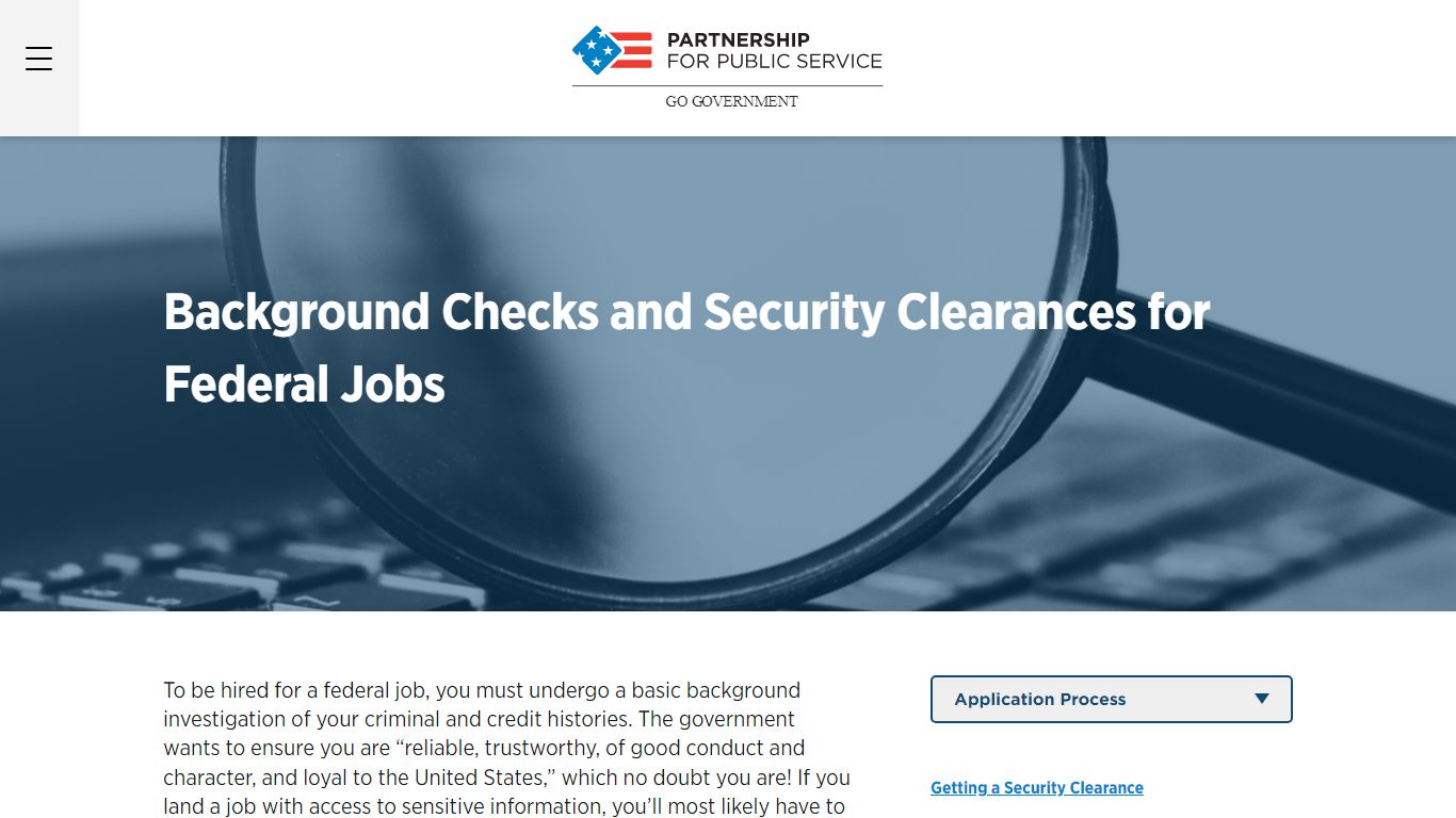 Background Checks and Security Clearances for Federal Jobs - Go Government